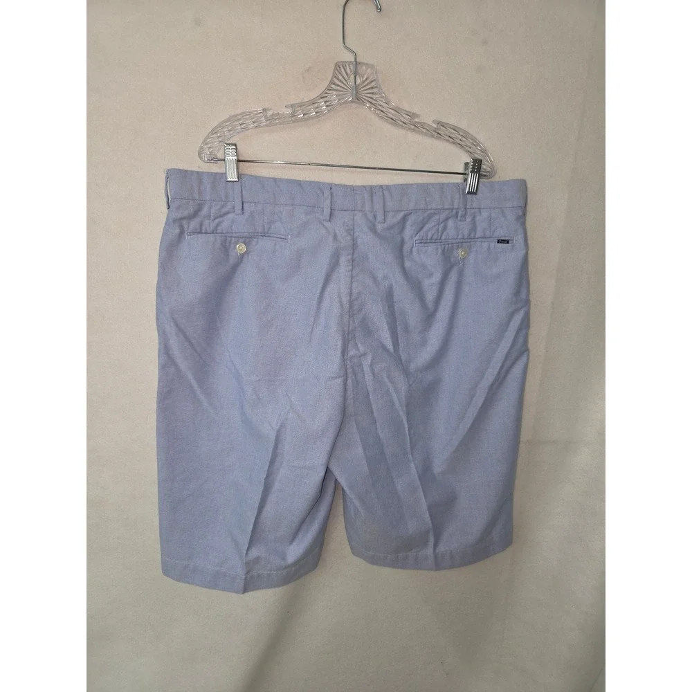 Polo Ralph Lauren Mens 42T Light Blue Oxford Cotton Classic Fit Chino Shorts 10